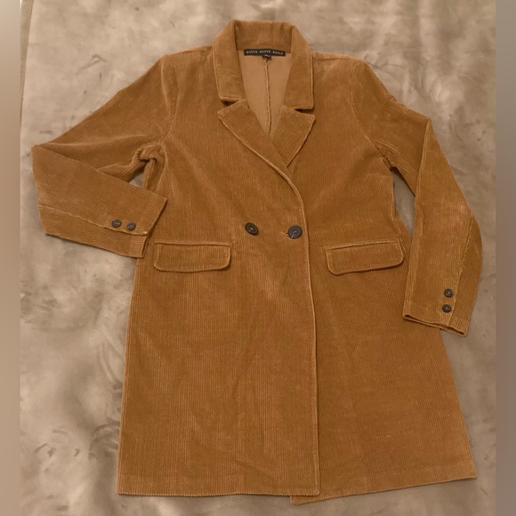 Jackets & Blazers - Women’s brown long corduroy coat size medium